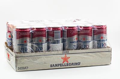 Напиток безалкогольный газированный коктейль бех сахара Sanpellegrino 330 мл ж/б