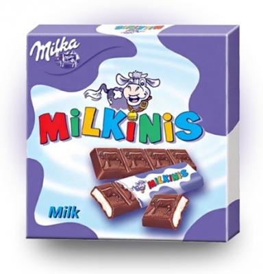Шоколад Milka Milkinis 43,75 грамм