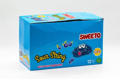 Мармелад Sweeto Кислое спагетти Ежевика 80 гр